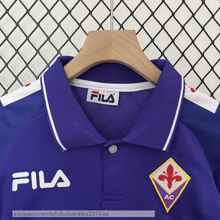 Nuevo 1ª Conjunto De Niños Fiorentina Retro 1998 1999 Purpura Baratas